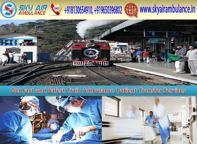 Get Emergency Train Ambulance Service in Ranchi or Patna with All Medical Facilities 03