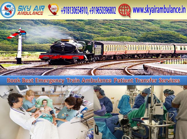 Get Emergency Train Ambulance Service in Ranchi or Patna with All Medical Facilities 05