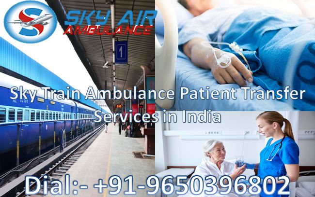 get sky icu train ambulance in India 01