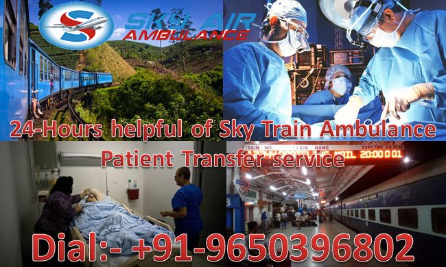 get sky icu train ambulance in India 02