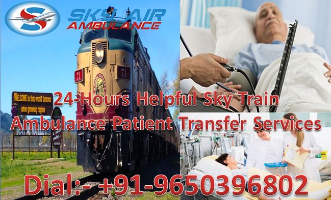 get sky icu train ambulance in India 04